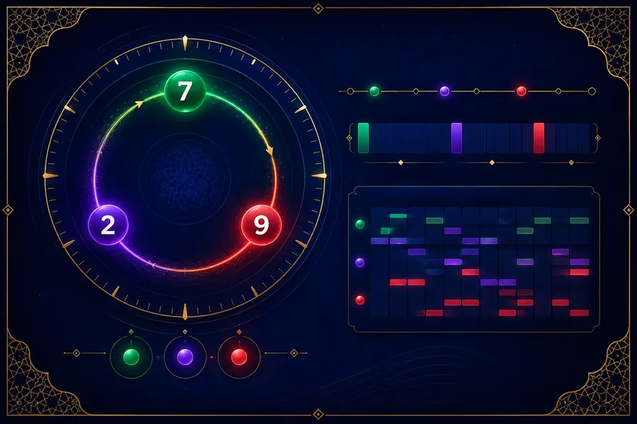 WinGo period, number and colour reference display